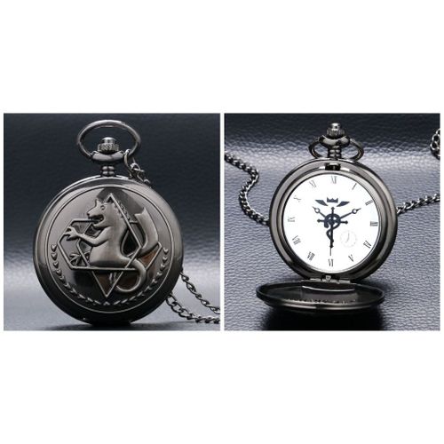 Montre à Gousset Full Metal Alchemist Montre gousset ( Pocket Watch ) couleur NOIRE - Fullmetal Alchemist