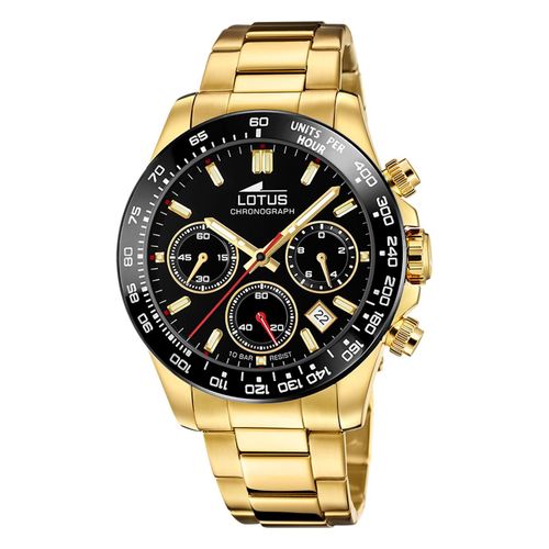 Montre Homme Lotus Acier Inoxydable Or Montre-Bracelet Lotus Classic Ul18914/6