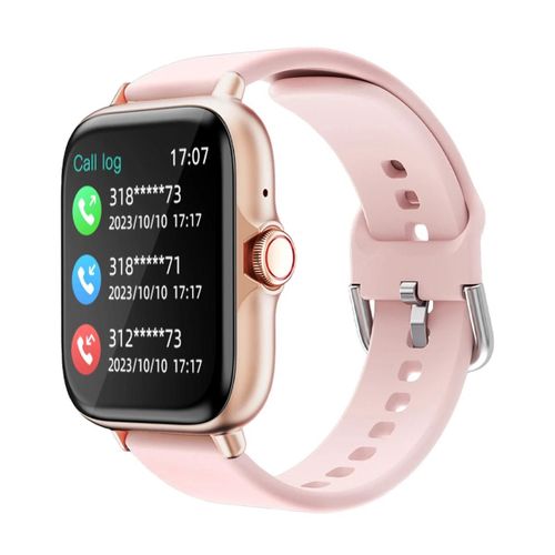 Montre Intelligente tanche Avec Podomtre Pour Iphone Et Android, Rponse  Un Message, Surveillance Du Sommeil, Informations Et Diag, Sport, En Effet, 1.83-Rose