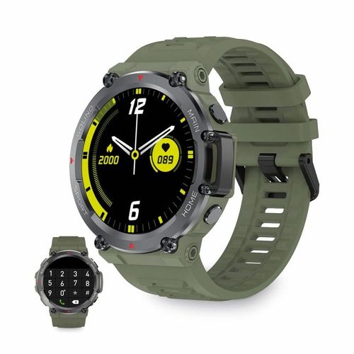 Ksix Oslo - Vert - Montre Connecte Avec Bracelet - Affichage 1.5
