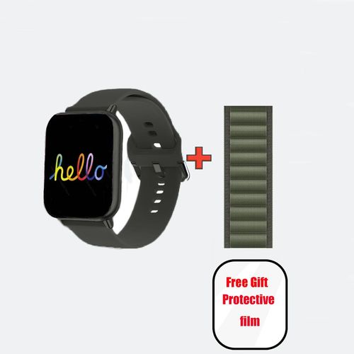 Montre Intelligente Srie 10 Pour Hommes Et Femmes,Hello Plum,H15 Pro,Amoled,1 Go,Message,Chatgpt,Musique Locale,Photo,Ablum,Android,Ios - Type Black-Ghh
