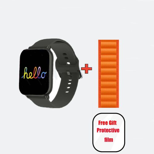 Montre Intelligente Srie 10 Pour Hommes Et Femmes,Hello Plum,H15 Pro,Amoled,1 Go,Message,Chatgpt,Musique Locale,Photo,Ablum,Android,Ios - Type Black-Ohh
