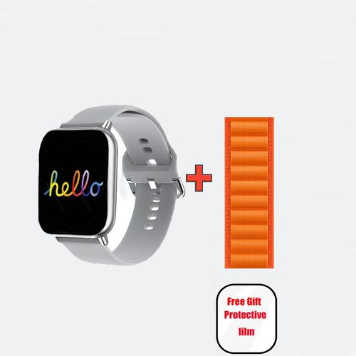 Montre Intelligente Srie 10 Pour Hommes Et Femmes,Hello Plum,H15 Pro,Amoled,1 Go,Message,Chatgpt,Musique Locale,Photo,Ablum,Android,Ios - Type White-Ohh
