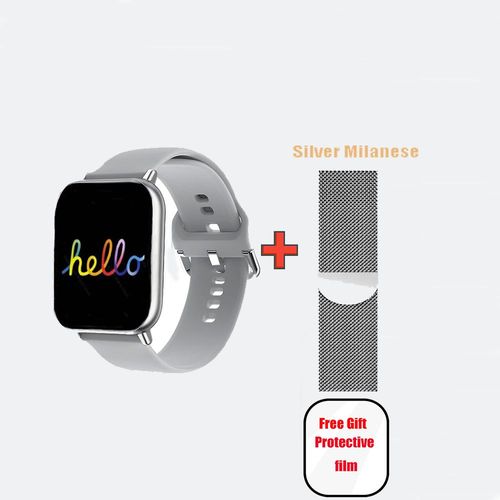 Montre Intelligente Srie 10 Pour Hommes Et Femmes,Hello Plum,H15 Pro,Amoled,1 Go,Message,Chatgpt,Musique Locale,Photo,Ablum,Android,Ios - Type White-Sml