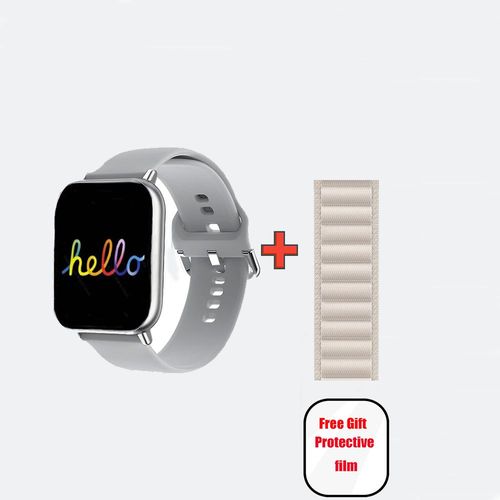 Montre Intelligente Srie 10 Pour Hommes Et Femmes,Hello Plum,H15 Pro,Amoled,1 Go,Message,Chatgpt,Musique Locale,Photo,Ablum,Android,Ios - Type White-Whh
