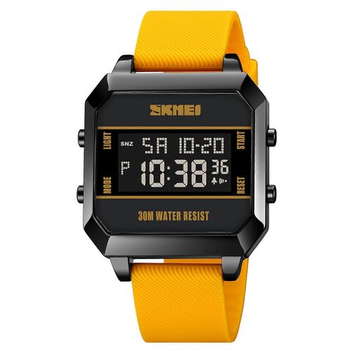 Montre Numrique Skmei : Rtroclairage 30m Wr, Chronomtre 1/100 Seconde, Alarme Quotidienne, Compte  Rebours, Double Fuseau Horaire, Formats 12/24 Heures
