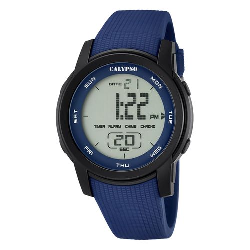 Montre Pour Homme Calypso Pur Bleu Montre-Bracelet Numrique Calypso Uk5698/2