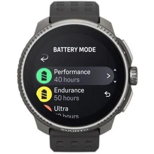 Suunto Race - Polyamide Renforc De Fibres De Verre - Montre De Sport Avec Bracelet - Silicone - Taille Du Poignet : 125-175 Mm - Affichage 1.43