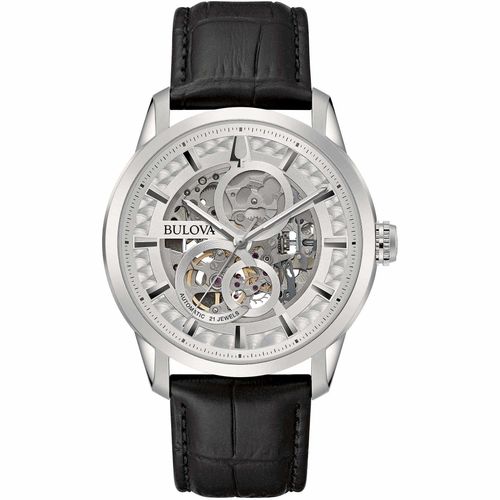 Montre Seul Le Temps Homme Bulova Sutton Automatic ?L?Gant Cod. 96a266 Bulova