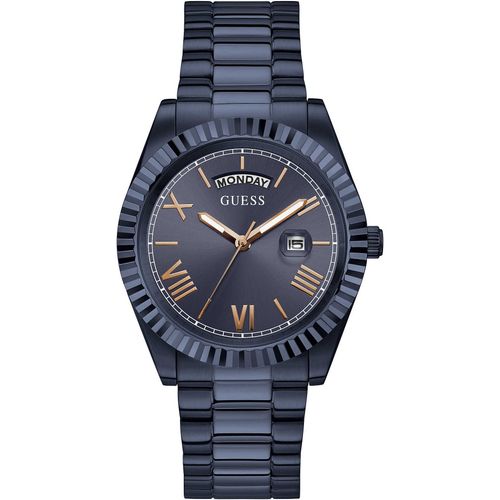 Montres Seul Le Temps Montre Seul Le Temps Homme Guess Connoisseur Classique Cod. Gw0265g9 Guess Gw0265g9