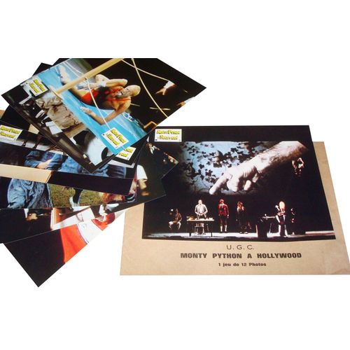 Monty Python  Hollywood : Jeu De 12 Photos D'exploitation Cinmatographique - Format 21x27 Cm - De Terry Hughes Avec Terry Gilliam, Terry Jones, Graham Chapman, John Cleese, Eric Idle - 1982