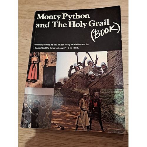 Monty Python And The Holy Grail (Book) Paperback By John. Chapman, Graham & Jones, Terry & Gilliam, Terry & Palin, Michael & Idle, Eric & Cleese   