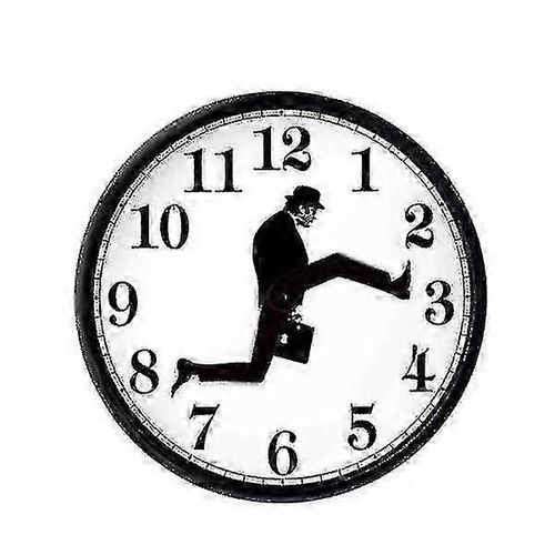 Monty Python Inspir Silly Walk Wall Clock Creative Silent Mute Clock Wall Art Gift