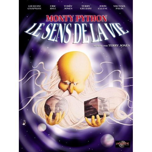 Monty Python Le Sens De La Vie - Affiche De Cinma Plie - Format 120x160cm - 1983 Ressortie 2002