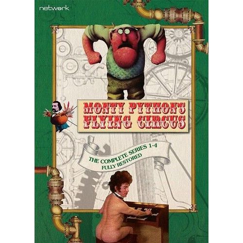 Monty Python's Flying Circus: The Complete Series 1-4 [Digital Video Disc] Boxed Set, Slipsleeve Packaging