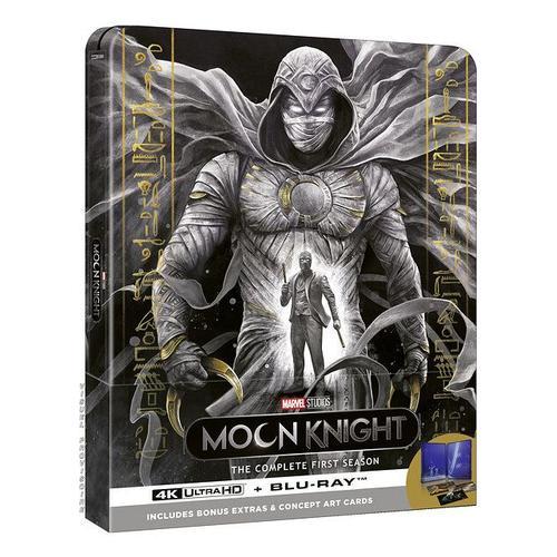Moon Knight - L'intgrale De La Premire Saison - 4k Ultra Hd + Blu-Ray - dition Botier Steelbook de Mohamed Diab