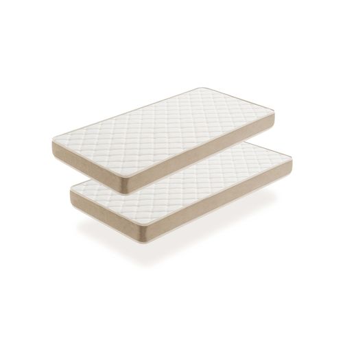 Moonia | Matelas Pour Enfants Duosystem | Ouate Viscosoft | Fermet Moyenne/leve | Haute Durabilit | Trs Durable | 90x200