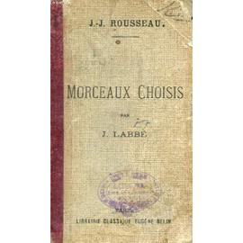 Lettre à d'Alembert - Livre de Jean-Jacques Rousseau