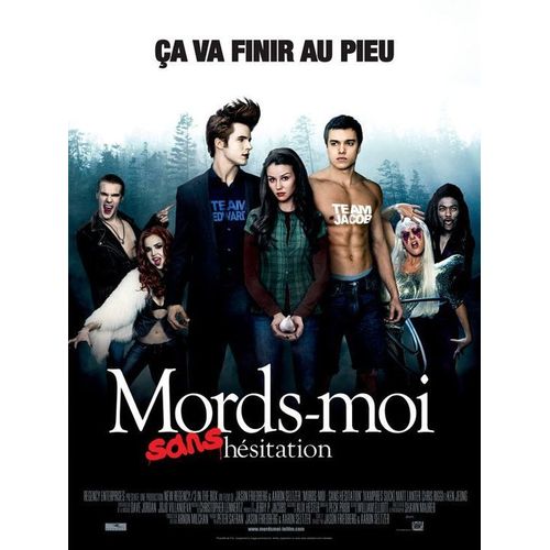 Mords Moi Sans Hsitation - Jason Friedberg - Aaron Seltzer - Jenn Proske - Matt Lanter - Ken Jeong - Vritable Affiche De Cinma - Anne 2010 - Format 40x60 Cm