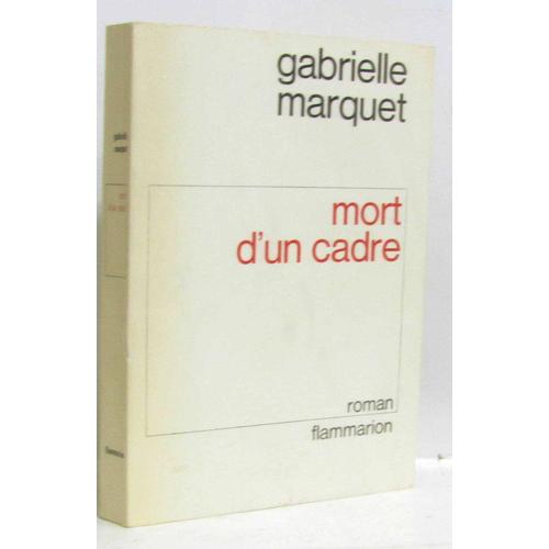 Mort D'Un Cadre   de Marquet  Format Broch 