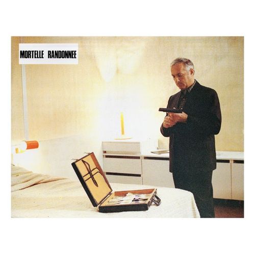 Mortelle Randonne : Photo D'exploitation Cinmatographique - Format 21x27 Cm - De Claude Miller Avec Michel Serrault, Isabelle Adjani, Guy Marchand, Stphane Audran, Sami Frey - 1983 #