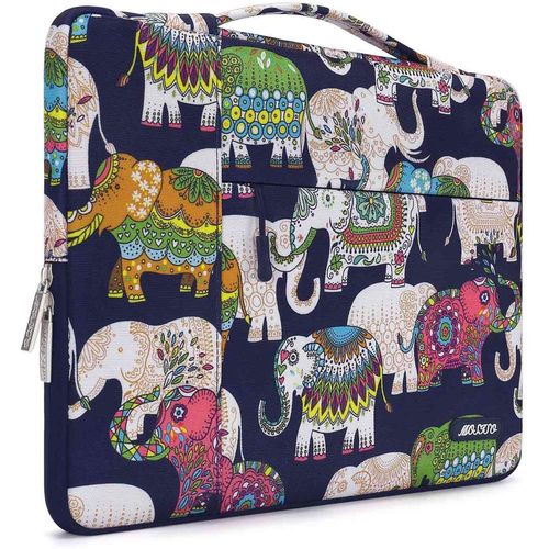 Mosiso 11 Pochette D'ordinateur tanche Pour Hommes Femmes Pochette Pour Ordinateur Portable tui Pour 2018 Nouveau Macbook Pro 15.6 Ordinateur Ba - For Nouveau Pro16 Pouce A2141 - Base Marine D'lphant