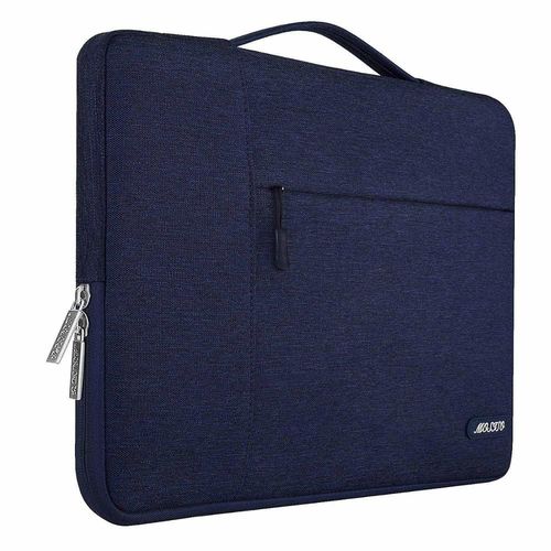 Mosiso 11 Pochette D'ordinateur tanche Pour Hommes Femmes Pochette Pour Ordinateur Portable tui Pour 2018 Nouveau Macbook Pro 15.6 Ordinateur Ba - For Nouveau Pro16 Pouce A2141 - Couleur Bleu Marine