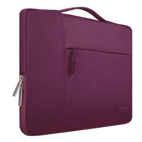 Mosiso 11 Pochette D'ordinateur tanche Pour Hommes Femmes Pochette Pour Ordinateur Portable tui Pour 2018 Nouveau Macbook Pro 15.6 Ordinateur Ba - For Nouveau Pro16 Pouce A2141 - Couleur Rouge Du Vin