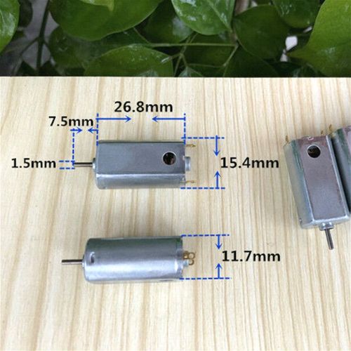 Moteur  Micro balais de carbone magntique, cc 3V 3.7V 4.2V FK-050 V, grande vitesse, Micro, trou de refroidissement, modle de jouet de bateau pour voiture RC