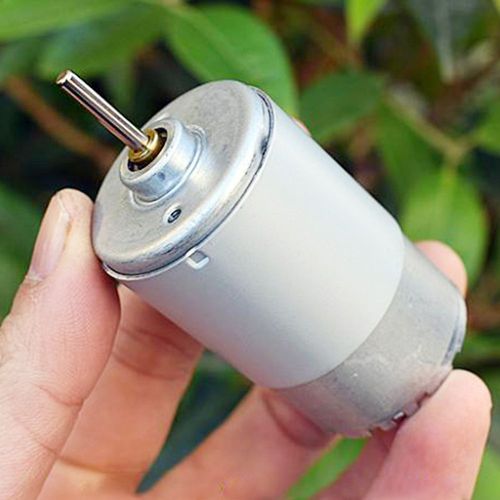 Moteur  Micro balais de carbone RK-555-3257, roulement  billes avant, cc 12V-24V, 8800 tr/min, silencieux, faible consommation d'nergie, moteur  grand couple