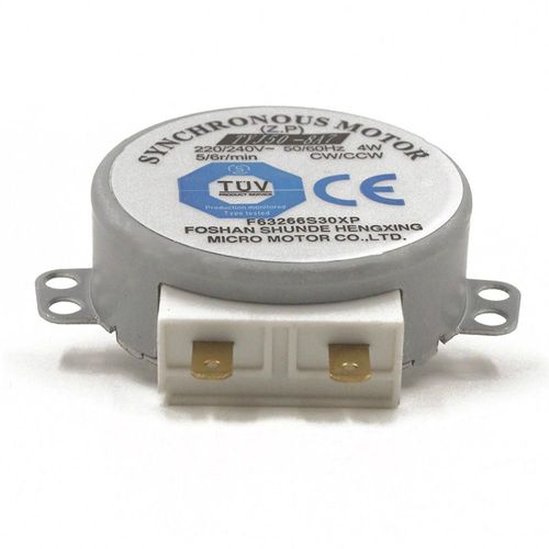 Moteur Ac 220 240V 4W 6Rpm 48Mm Pour Plateau De Four ? Micro Ondes,Synchrone, Souffleur D'Air Chaud, 50/60Hz, Cw/Ccw, Tyj50 8A7, 9109-May14A01666