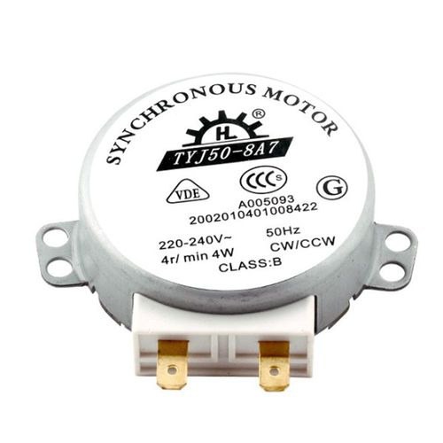 Moteur de platine synchrone pour four  micro-ondes, accessoires pour four  micro-ondes TYJ50-8A7