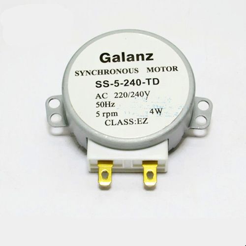 Moteur de platine synchrone pour four  micro-ondes Galanz, 1 pice, SS-5-240-TD GAL-5-240-TD AC220V, arbre semi-circulaire en forme de D