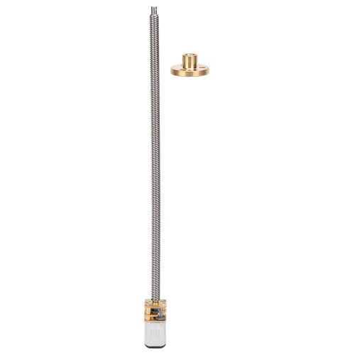Moteur De RéDuction De Filetage De BoîTe De Vitesses Avec Arbre De Sortie Long, Courant Continu T5 X 160mm N20dc12v 400 Tr/Min