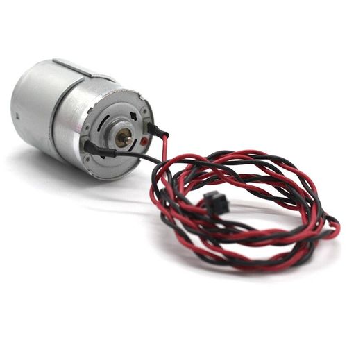 Moteur de Robot  balais de carbone 9V-12V, 5000 tr/min, Micro couple lev, DC silencieux, modle silencieux, avec courroie mtallique, cble de 385mm, DIY
