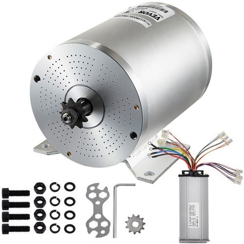 Moteur Sans Balais Moteur Electrique-Vevor-48v 2000w-Voiture/Moto/Tricycle/Voiturettes De Golf lectrique
