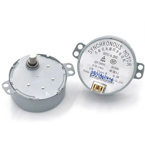 Moteur synchrone  aimant Permanent pour poteau de griffe de chauffage, 1 pice, 50TYZ-0.2B02 220V-240VAC 8/10 r/min, entre 4W