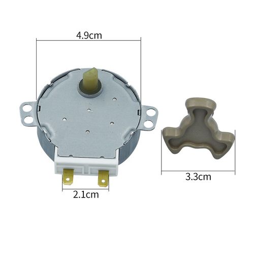 Moteur Synchrone De Platine D'Axe Tyj50 8A7 En Forme De D, Pour Support Micro Ondes, Pices De Rechange, Accessoires 9109-May14A14157