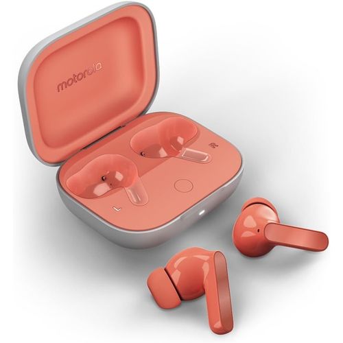 Moto Buds, couteurs Sans Fil, Son Immersif Avec Dolby Atmos, Rduction De Bruit, Autonomie 42 Heures, 3 Micros, Pche[Version Franaise][SAN674077]