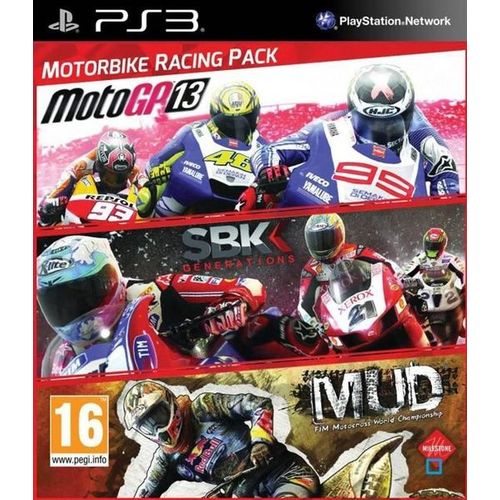 Moto Tri Pack : Mud + Sbk Generations + Moto Gp 13 Ps3