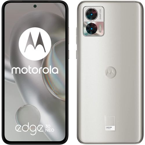 Motorola Edge 30 neo 15,9 cm (6.28') Double SIM Android 12 5G USB Type-C 8 Go 128 Go 4020 mAh Argent