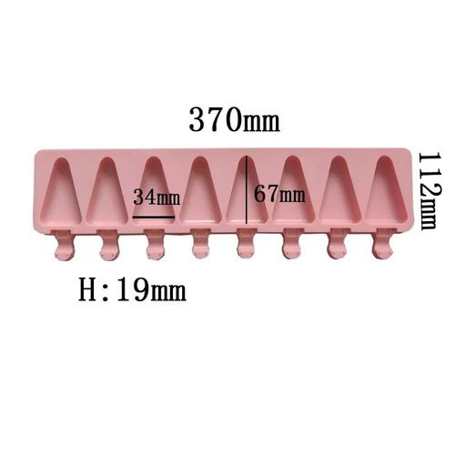 Moule  Crme Glace En Silicone Triangle,Moule  Gteau Au Chocolat,Moule  Msi De Bonbons,Bougie Regina,Ensemble De Cadeaux Excutifs,Gomtrie Bricolage,8 Cavits