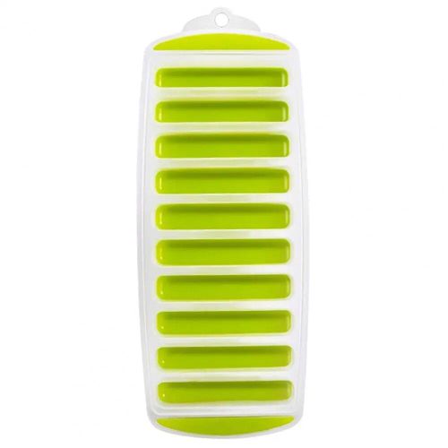 Moule  Glaons Antiadhsif De Qualit Alimentaire,Facile  Nettoyer,Rutilisable,Empilable,Bricolage,10 Cavits,Longue Bande,Ustensiles De Cuisson