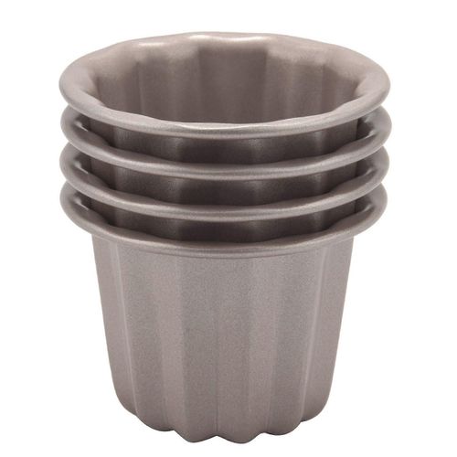Moule Canele, Moule  Muffins Cannele, Moule  Cannel Antiadhsif 4pcs
