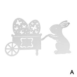 Acheter Robe De Pâques Monsieur. Matrices De Découpe En Métal, Style Lapin Magicien, Bricolage, Scrapbooking, Pochoir De Gaufrage, Modèle D'album Artisanal En Papier