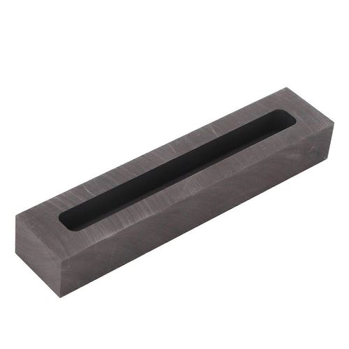 Moule En Graphite Rectangulaire De 10 Ml De Lingots De Graphite Pour LOr De LArgent Affinage De La Coule De Fonte