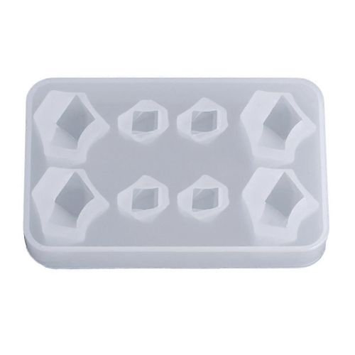 Moule En Silicone De Pierre Irrgulire Fait  La Main Moule En Rsine Gomtrique 3d Pour LArtisanat DArt Bricolage