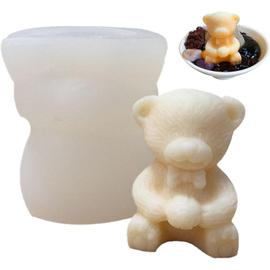 Acheter Moule 3D ours en peluche en Silicone, bricolage, animaux