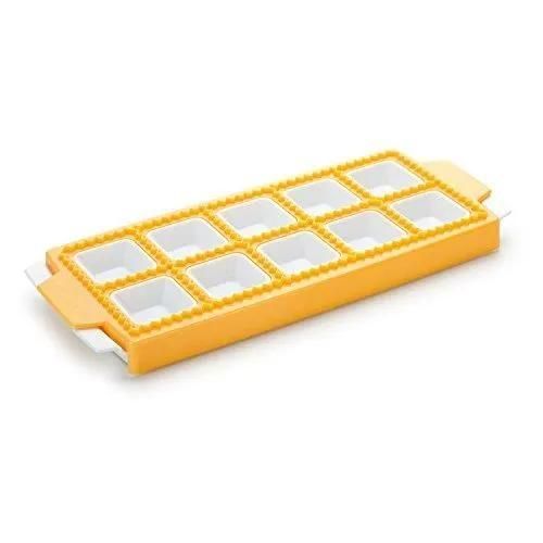 Moule Pour Raviolis - Tescoma - T630877 - 10 Pices - Plastique - Jaune
