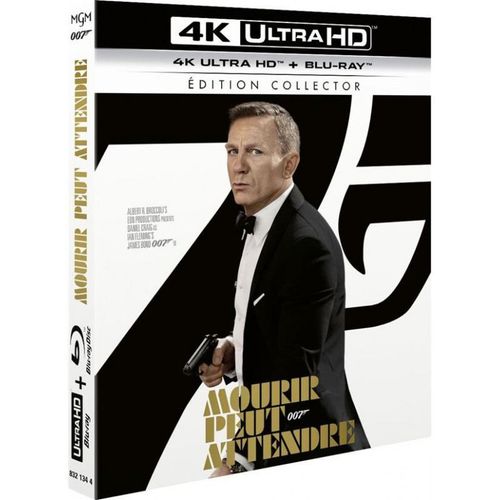 Mourir Peut Attendre - dition Collector - 4k Ultra Hd + Blu-Ray de Cary Joji Fukunaga